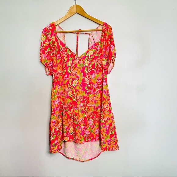 RESA Dresses & Skirts - Resa floral milkmaid mini summer sundress size medium